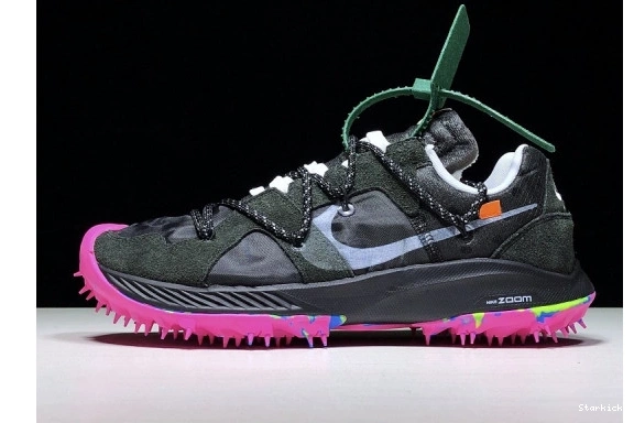 Black Zoom Kiger Terra CD8179-001 Nike O-W x 5 0109